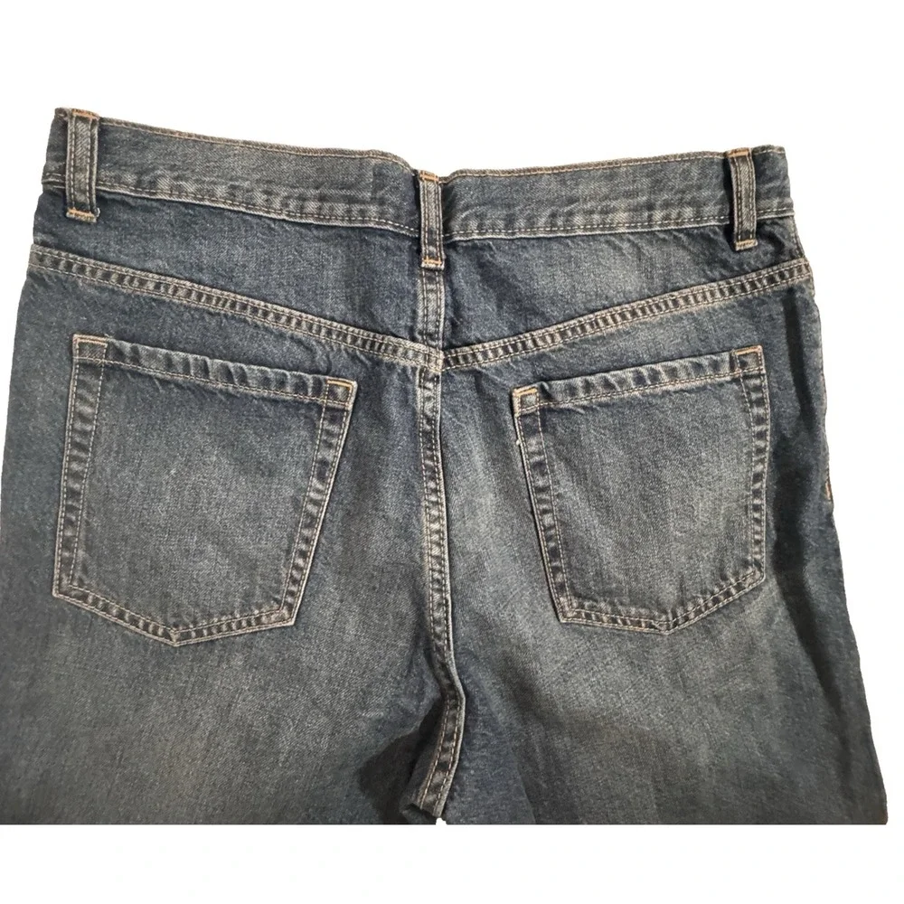 Old Navy Jeans Boy's Youth 16 Husky‎ Boot Cut Blue Adjustable Waist School